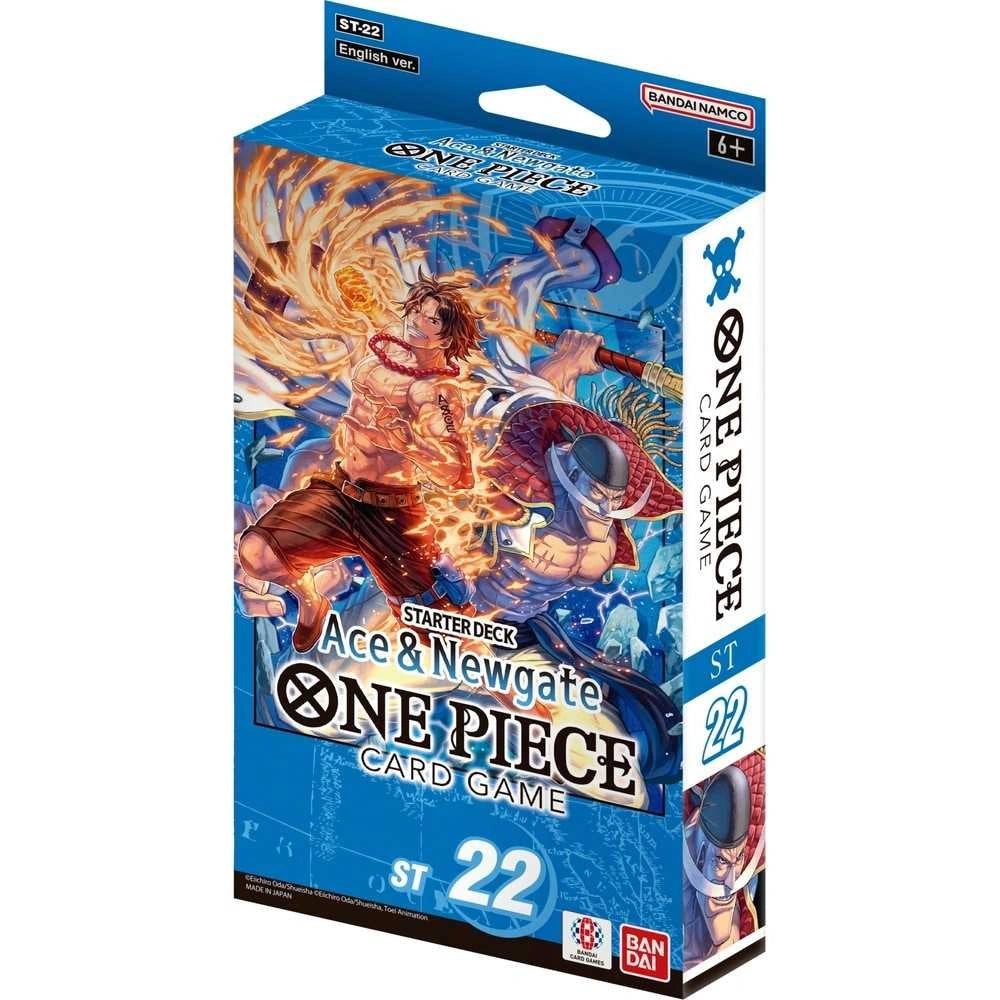 One Piece Card Game Starter Deck ST-22 Ace & Newgate sealed deck box