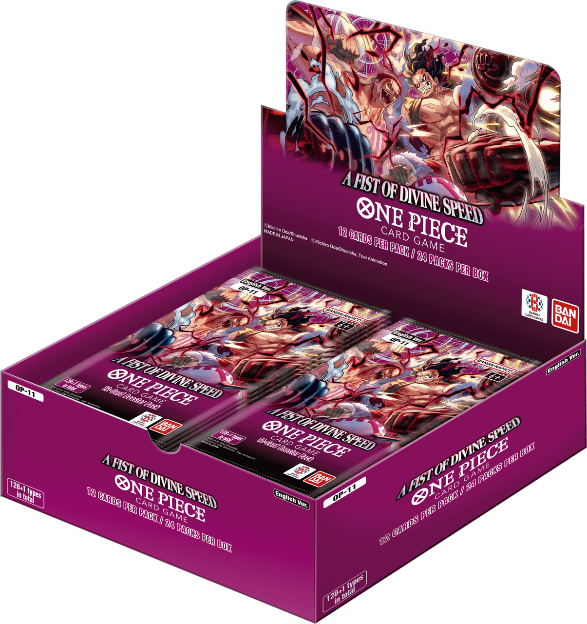 One Piece Card Game: A Fist of Divine Speed Booster Box (OP - 11) - Booster Box - Terror's TCG