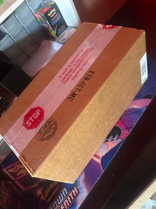 Pokémon TCG: Sword & Shield—Brilliant Stars Pokémon Center Elite Trainer Box Case (Factory Sealed 4‑Box Case)