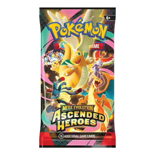 Pokémon TCG Ascended Heroes Booster Pack sealed product photo