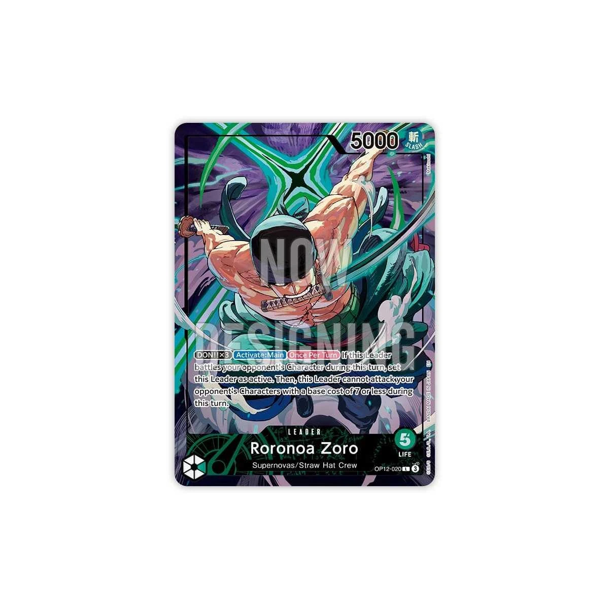 One Piece Card Game – Official Playmat Limited Edition Vol.4 + Zoro Promo Card
