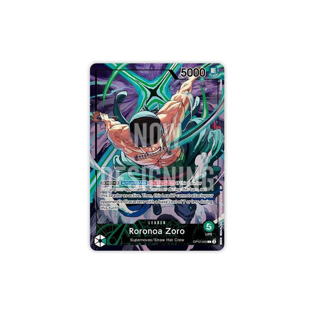 One Piece Card Game – Official Playmat Limited Edition Vol.4 + Zoro Promo Card
