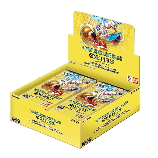 One Piece Card Game OP‑15 EB‑04 booster pack sealed product