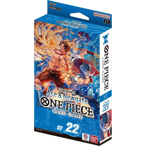 One Piece Card Game Starter Deck ST-22 Ace & Newgate sealed deck box