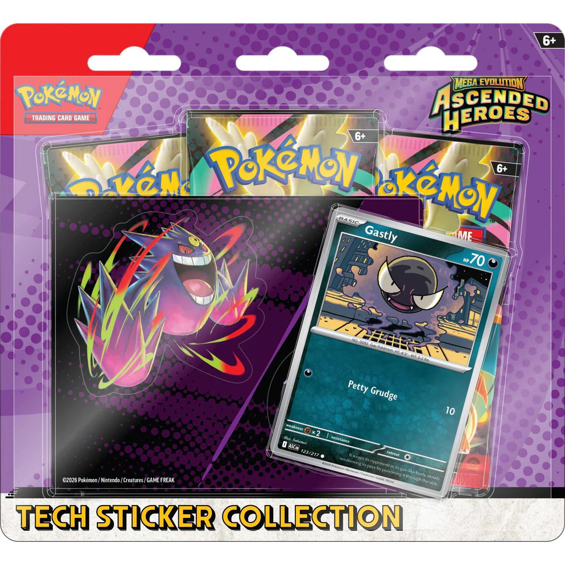 Pokémon TCG: Mega Evolution Ascended Heroes – Tech Sticker Collection (Assorted)