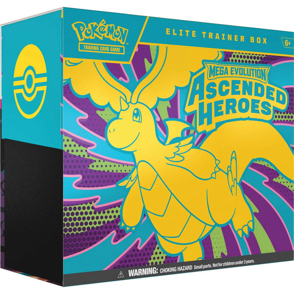 Pokémon TCG Mega Evolution Ascended Heroes Elite Trainer Box sealed