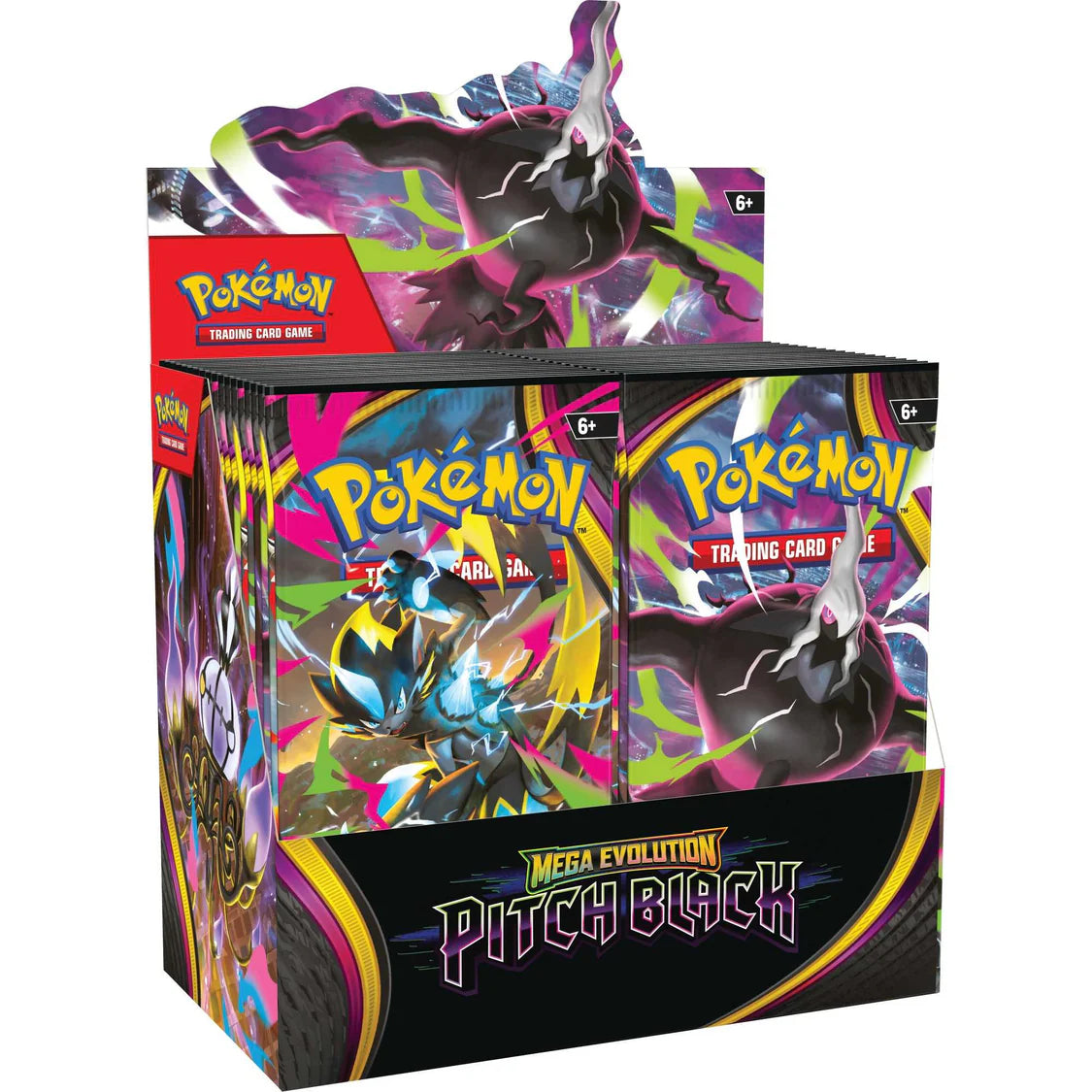 Pokémon TCG – Mega Evolution Pitch Black Booster Display CDU (36 Packs)