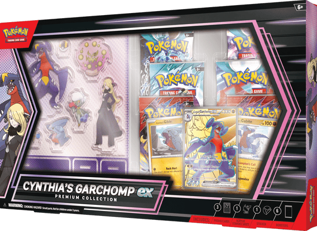 Cynthia’s Garchomp EX Premium Collection Box - Terror's TCG
