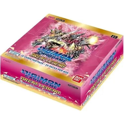 Digimon Card Game: Booster Great Legend BT04 - Booster Box - Terror's TCG