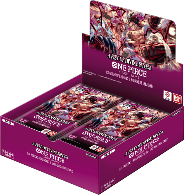 One Piece Card Game: A Fist of Divine Speed Booster Box (OP - 11) - Booster Box - Terror's TCG