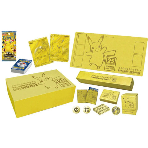 Pokémon 25th Anniversary Golden Box – Chinese Version (Sealed) Pokémon 25th Anniversary Golden Box – Chinese Version (Sealed)