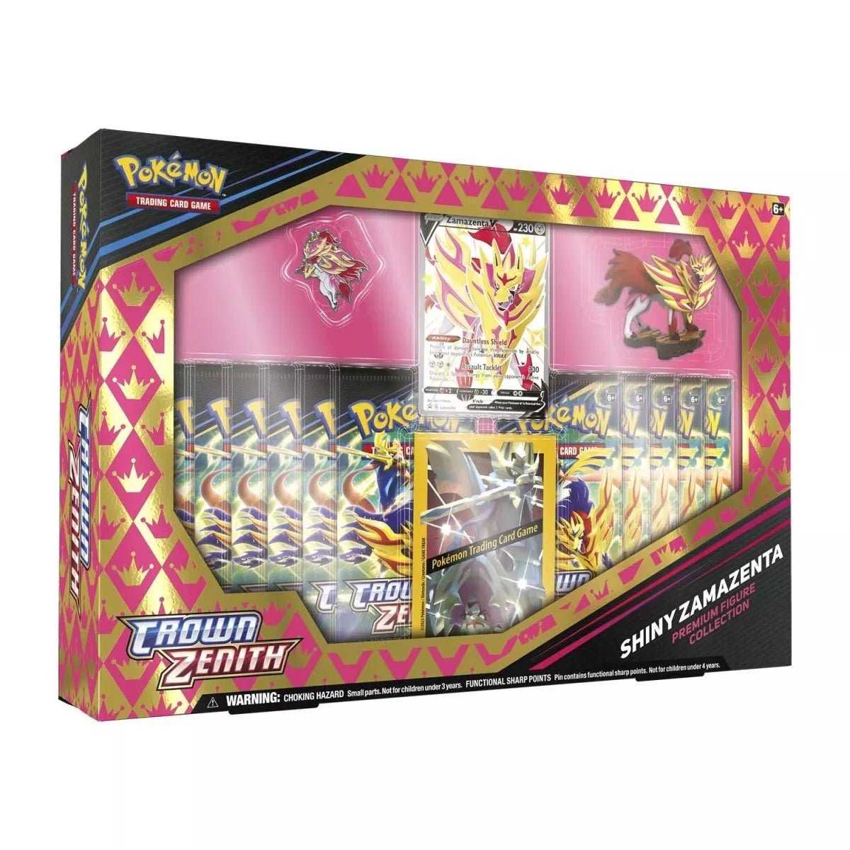 Pokémon TCG: Crown Zenith Shiny Zacian & Zamazenta Premium Figure Collections - Terror's TCG