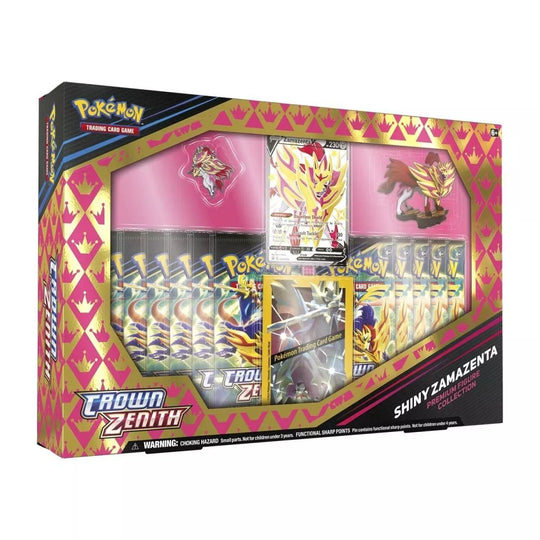 Pokémon TCG: Crown Zenith Shiny Zacian & Zamazenta Premium Figure Collections - Terror's TCG