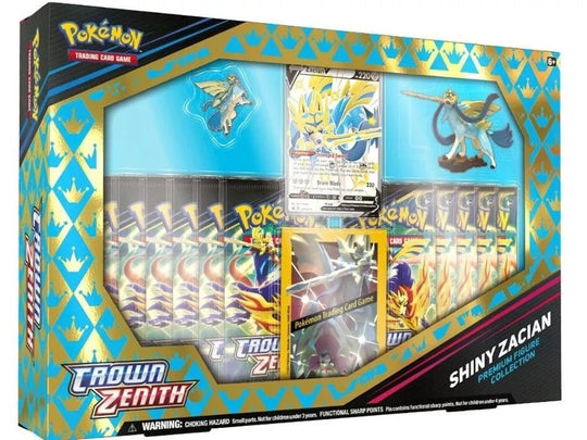 Pokémon TCG: Crown Zenith Shiny Zacian & Zamazenta Premium Figure Collections - Terror's TCG