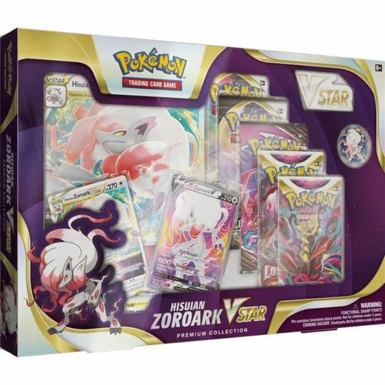Pokémon TCG: Hisuian Zoroark VSTAR Premium Collection Box - Terror's TCG
