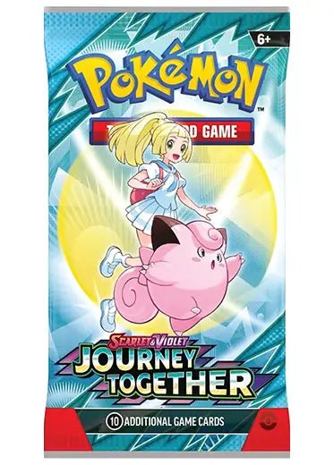 Pokémon TCG: Journey Together Booster Pack – 10 Cards - Booster Pack - Terror's TCG