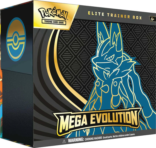 Pokémon TCG: Mega Evolution – Elite Trainer Box (Gardevoir/Lucario) - Terror's TCG