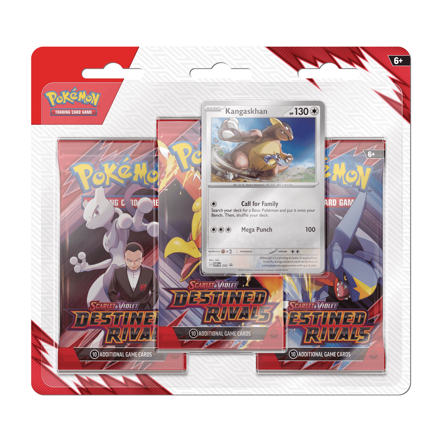 Pokémon TCG: Scarlet & Violet 10 - Destined Rivals - 3 - Pack Blister CDU (12) - Terror's TCG