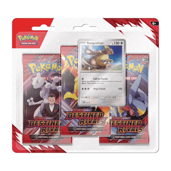 Pokémon TCG: Scarlet & Violet 10 - Destined Rivals - 3 - Pack Blister CDU (12) - Terror's TCG