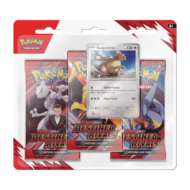 Pokémon TCG: Scarlet & Violet 10 - Destined Rivals - 3 - Pack Blister CDU (12) - Terror's TCG
