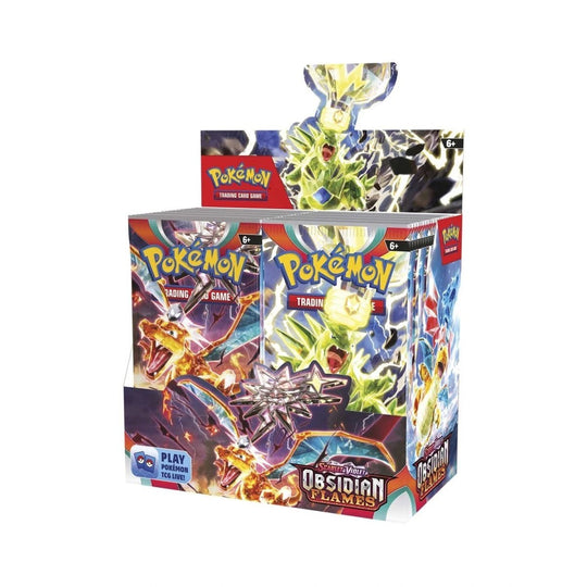Pokémon TCG Scarlet & Violet 3 - Obsidian Flames Booster Box - 36 Packs - Booster Box - Terror's TCG