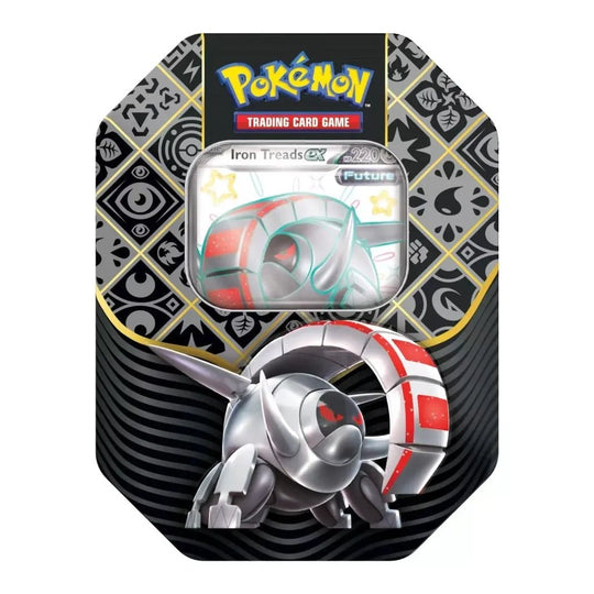 Pokémon TCG: Scarlet & Violet 4.5 Paldean Fates Tin – 4 Pack - Terror's TCG
