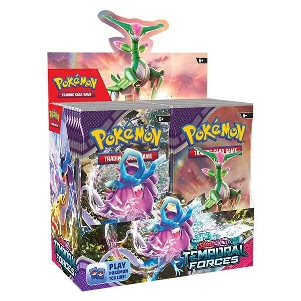 Pokémon TCG Scarlet & Violet 5 - Temporal Forces Booster Box - 36 Packs - Booster Box - Terror's TCG