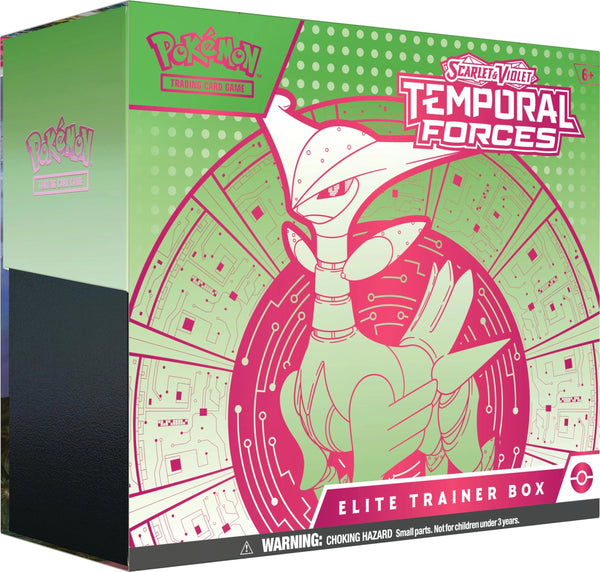 Pokémon TCG: Scarlet & Violet—Temporal Forces Elite Trainer Box - ETB - Terror's TCG