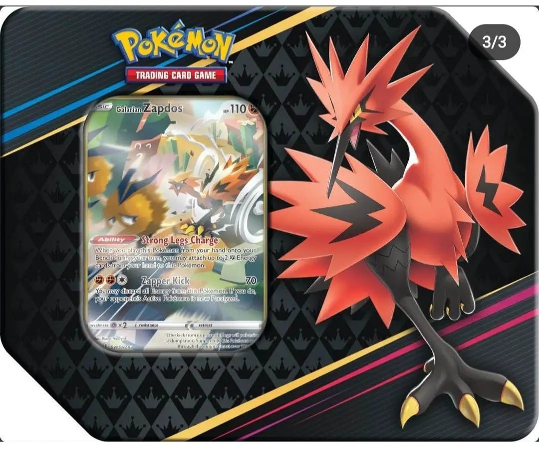 Pokémon TCG: Sword & Shield 12.5 Crown Zenith Special Art 7" Tins (Assorted) - Tin - Terror's TCG