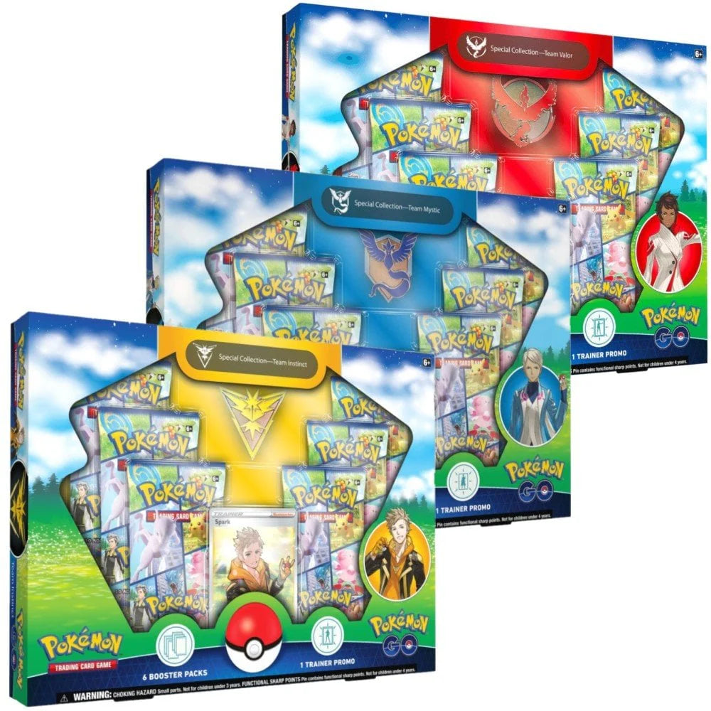 Pokémon trading card game packs with colorful designs on a white background