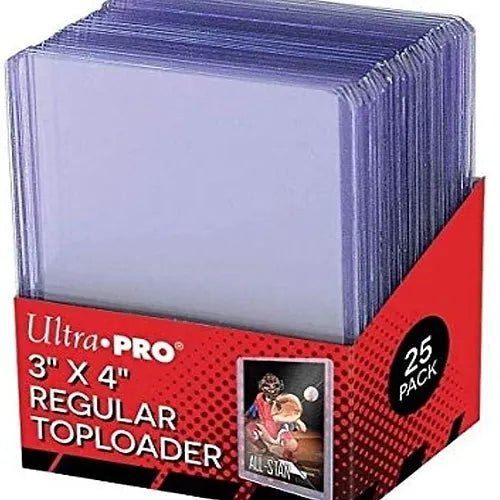 Ultra Pro 3 X 4 Top Loader (25 Pack) - Accessories - Terror's TCG