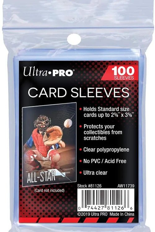 Ultra Pro Card Sleeves (100 Pack) - Accessories, - Terror's TCG