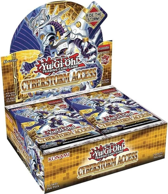 Yu - Gi - Oh! Cyberstorm Access Booster Pack (24 Count) - Trading Card Game - Booster Box - Terror's TCG